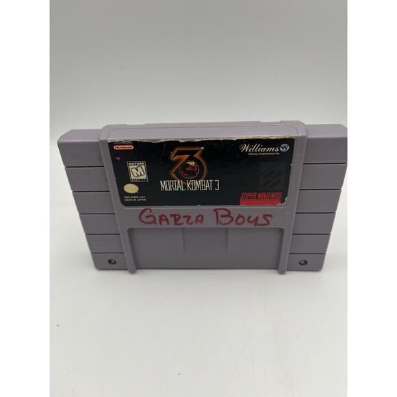 SNES - Mortal Kombat 3 - Cartridge Only, Tested, Working - Picture 2 of 6